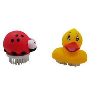 China Household Education Childrens Bath Toys Duck Animal Shaped DIY Painting supplier
