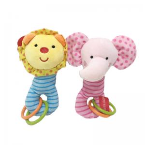 17 игрушек лев & слон красочного мягкого плюша см младенческих для образования младенцев