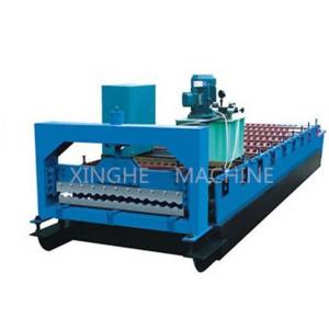 China Smart Cold Roll Forming Machines / Sheet Metal Forming Equipment With 3kw Motor supplier