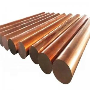China Copper Bar Rod red copper 99.9% Custom size T1 T2 High Quality C3604 brass rod Copper Alloy Bar supplier