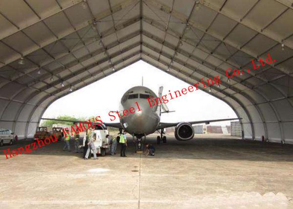 Flexible Design Prefabricated Steel Structure Aircraft Hangar Buildings Seismic