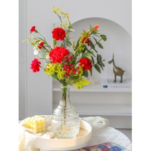 China ODM Fake Flower Bouquet Artificial Carnations Bulk Holiday Gift supplier