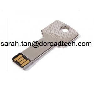 Free Logo Metal Key 3.0 USB Stick/Bulk Sale USB Flash Frive with Real Capacity