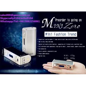 China Zero 60w box mod v3 Zero mini temp control deviate box mod clone vaporizer vape 200w mod supplier