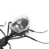 Simulación de hormigas negras con energía solar Educación temprana Juguete de insectos solares