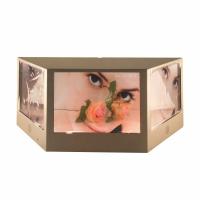 China 21.5 Three Face Lcd Transparent Screen Advertising Display Box With Multi Angle Display on sale