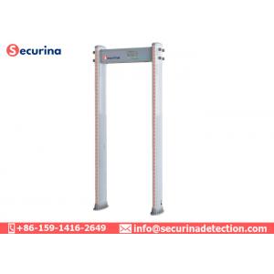 IP55 Ellipse Walk Through Security Gate , Security Check Door 300 Levels Sensitivity Calibration