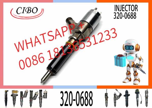 Diesel C6.6 Engine Injector 320-0688 10R-7939 292-3780 For  Common Rail