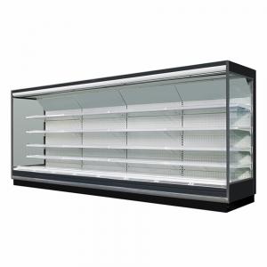 China 5 Adjustable Shelves Supermarket Refrigeration Equipment For Dairy And Food Merchandising supplier