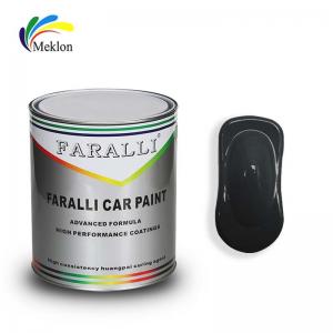 Good Quality Car Refinish Paint Automotive Spray Coating 1K Pure Black Paint