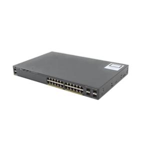 China Interruptor 2960-X 24 Gige PoE 110W de LAN Base Cisco Catalyst WS-C2960X-24PSQ-L supplier