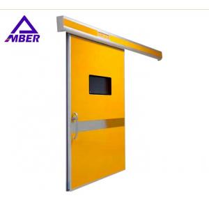 1500*2130mm Hospital Swing Door Galvanized Steel Electric Clean Room Sliding Doors