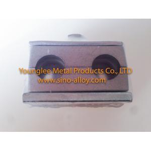 Aluminum double pipe clamps according to DIN 3015-3 (aluminum clamp bodies)