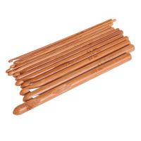 China Hand Woven Gifts Bamboo Circular Knitting Needles Carbonized Bamboo Crochet Needles on sale