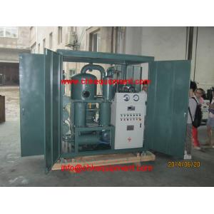 China Newly Enclosed Vacuum Lubricant oil Filtering system, oil filtration machine supplier