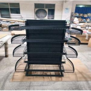China 4 côtés réglable en hauteur personnalisé Affichage rack Noir AT-0041 wholesale