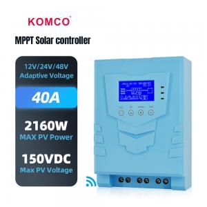 12V 24V 48V 60 Amp MPPT Solar Charge Controller Highly Safety CE CCC Certified