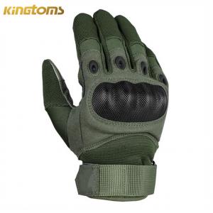 Green Khaki Black Nylon Waterproof Military Gloves Hard Knuckle Outdoor Tactical Gear