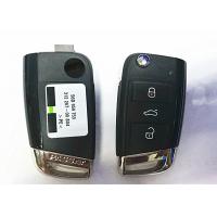 China Black  3 Button VW Passat Car Remote Key , 56D 959 752 VW Flip Key Fob Case on sale