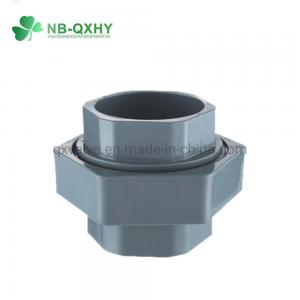 PVC Connector Union NBR for Water Supply Plastic Pipes Fitting UV Protection Injection