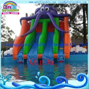 China inflatable slide for pool/inflatable pool slide supplier