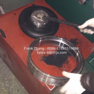 Adjustable Pressure Settings Powder Solid Tire Rubber Vulcanizing Press Machine