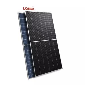China Longi Solar Panel PV Module Half Cell 540W 545W 550W 555W 560W Bifacial Solar Panels with Dual Glass wholesale