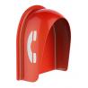 China Column Mouting Acoustic Phone Booth Impact Resistant Acoustic Telephone Hood Pillar wholesale