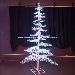 China outdoor christmas tree with remote control supplier