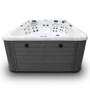 3500L Outdoor Acrylic Massage balboa spa tub SAA White Marble