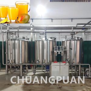 High Performance Mango Pulp Production Line 20 - 150KW Processing Pulping