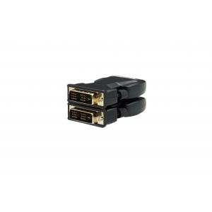 Mini DVI 1080P Lossless Dvi fiber converter Cable Single Mode two core