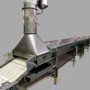 China Single Layer Noodle Steaming Machine Frequency Control 304 Stainless Steel supplier