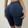 China Seamless Butt Lift 87% Nylon High Waisted Biker Shorts wholesale