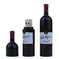 Red wine bottle USB disk