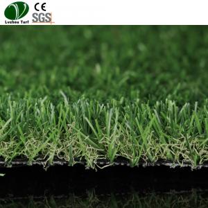China Landscape Artificial Grass Carpet / 25mm Height Outdoor Astroturf Carpet supplier