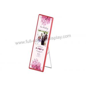 HD P6 Light Weight LED Poster Display AC 110V -240V For Reception / Store Decoration