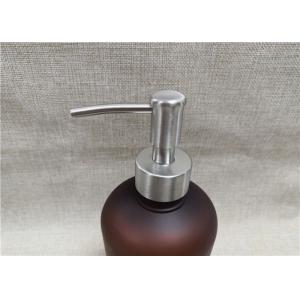 China Recyclable Pump Tops For Bottles , Ribbed Closure Lotion Soap Dispenser Pumps supplier