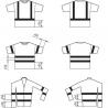 S-4XL Long Sleeve Polo Shirts Reflective 150gsm Technical Fabric Shirt