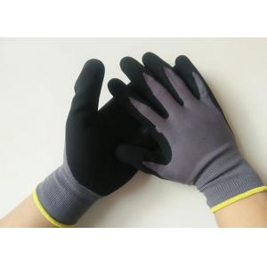 Black Extreme Cold Weather Work Gloves , Workman'S Thermal Safety Gloves