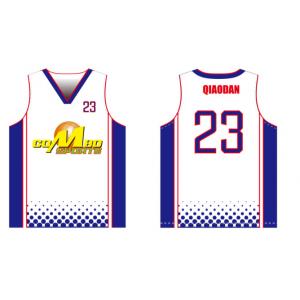 Sublimation Recycled Sports Wear Soft Basketball Training Jersey