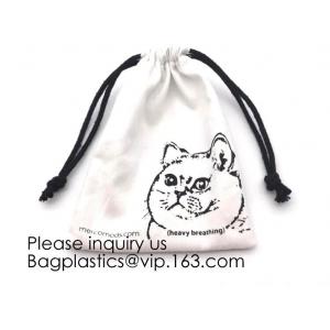 White Brushed Cotton Twill Drawstring Bag For Packaging,Cotton Flannel Dust bag,Pure White Cotton Flannel Packaging Bag