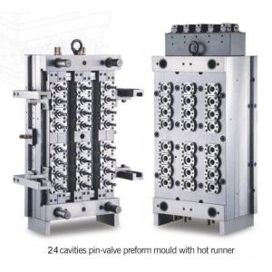 China 24 cavity pin-valve preform mould  injection mould supplier