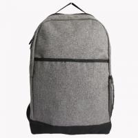 China Simple Grey Backpack Computer Bag For Business Travel on sale