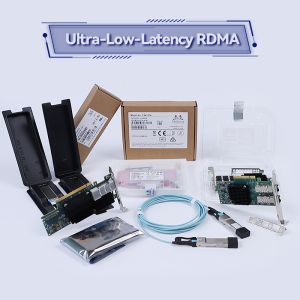 China Nvidia ConnectX-7 MCX755106AS-HEAT Network Card with PCIe Gen5 OSFP56 Interface and Hardware-Accelerated RDMA wholesale