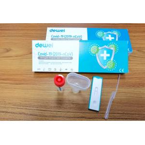 Rapid Test Cassette for Covid-19 2019-NCoV Antigen Oral Sample Sputum Saliva Collection Kit