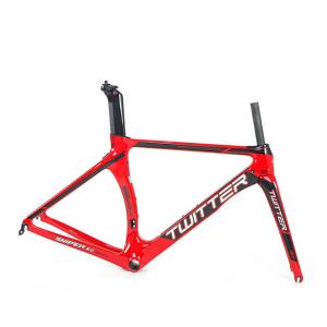 China TWITTER SNIPER Carbon Fiber Road Bike Frame 46cm With Different Sizes supplier