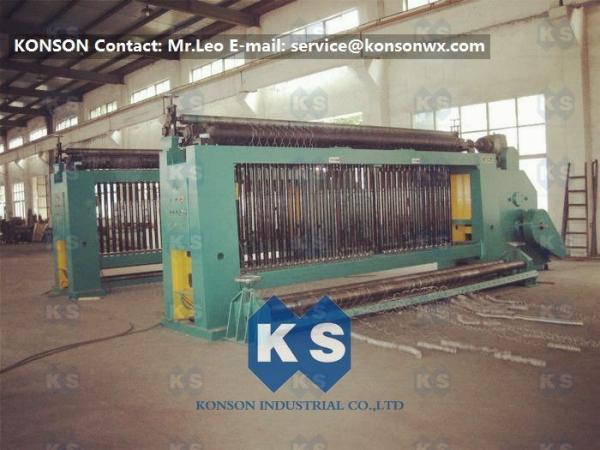 Infrared Ray Safety Gabion Box Machine For 2m x 1m x 1m Galvanized Gabion