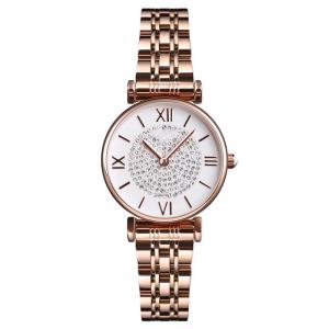 quartz watches for ladies 1533 Luxury Best Selling Quartz Watch Woman Rose Gold Beautiful