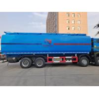 China High Efficiency Oil Tank Truck 8X4 LHD Euro2 371HP on sale